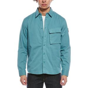 Belstaff Mens  Scale Shirt, Blue